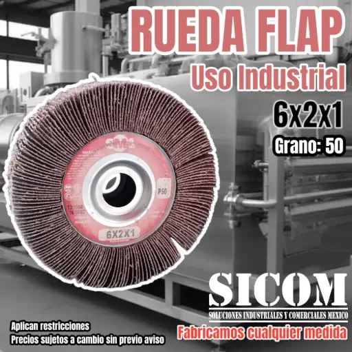 [R1556X2X1-60] RUEDA FLAP 6x2x1 P.60